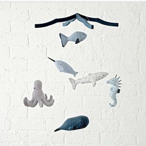 Crate & Barrel Ocean Themed Under the Sea Baby Mobile New in Box